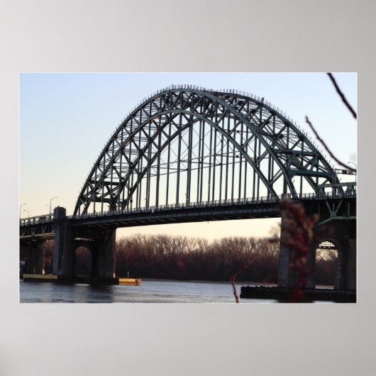 Poster du pont Tacony-Palmyra (Devant)