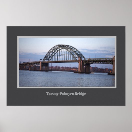 Poster du pont Tacony-Palmyra (Devant)