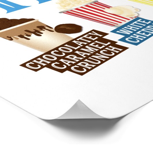 Poster du pop-corn pour le chat (Coin)