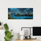 Poster du port de Sydney (Bureau à domicile)