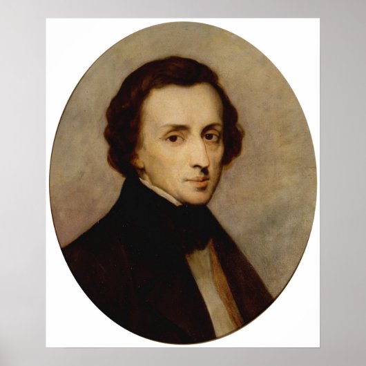 Poster du portrait de Chopin (Devant)