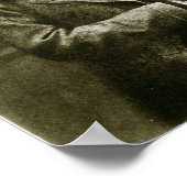 Poster du portrait de Chopin (Coin)