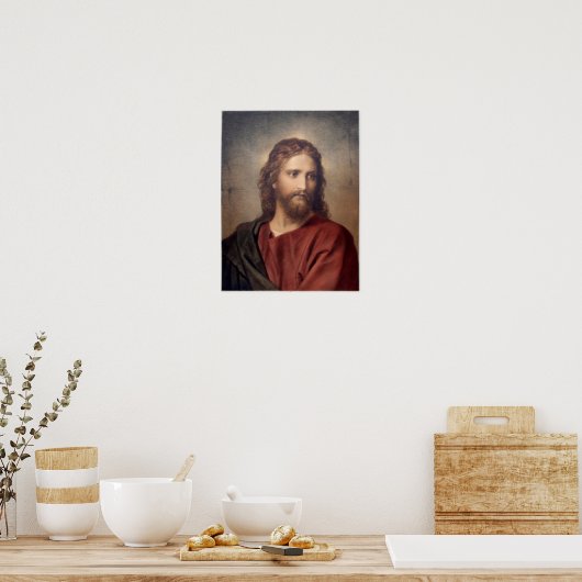 Poster du portrait de Jésus (Cuisine)