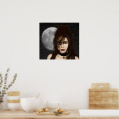 Poster du portrait de nuit (Cuisine)