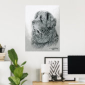 Poster du portrait de Terre-Neuve (Bureau à domicile)