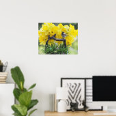 Poster du poulet du printemps (Bureau à domicile)