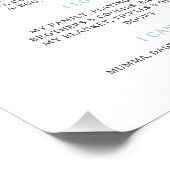 Poster du premier Anniversaire Bunny Milestone (Coin)