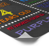 Poster du premier jour de l'école / Retour à l'éco (Coin)