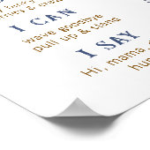 Poster du premier rodéo bleu de la Marine - Wester (Coin)