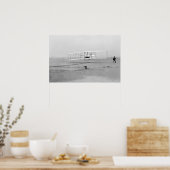 Poster du premier vol 24"x16" (Cuisine)