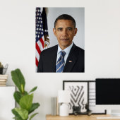 Poster du président Barack Obama (Bureau à domicile)