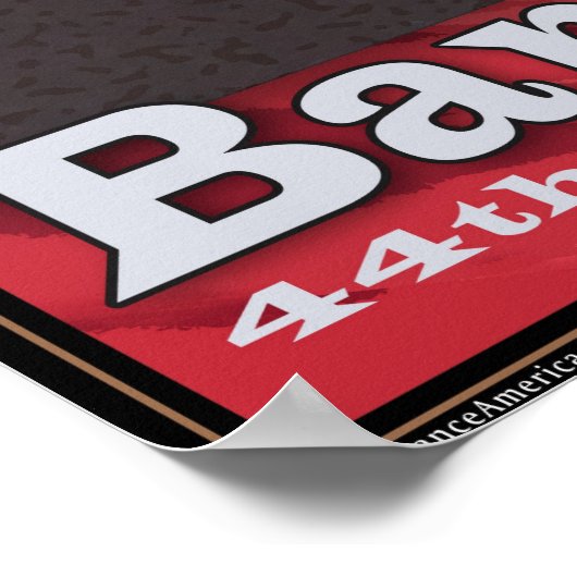 Poster du président Barack Obama (Coin)