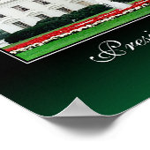 Poster du Président Barack Obama (maison blanche) (Coin)