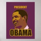 Poster du Président Obama (Devant)