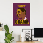 Poster du Président Obama (Bureau à domicile)