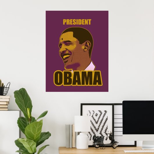 Poster du Président Obama (Bureau à domicile)