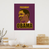 Poster du Président Obama (Cuisine)