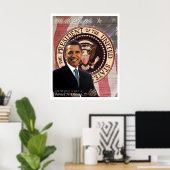 Poster du Président Obama (Bureau à domicile)