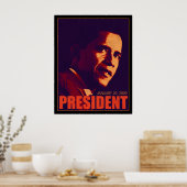 Poster du président Obama (Cuisine)