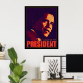 Poster du président Obama (Bureau à domicile)
