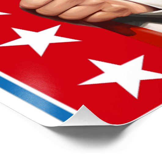 Poster du président Trump (Coin)