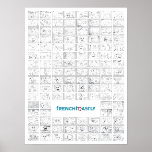 Poster du projet 18 po x 24 po 120 jours, papier b (Devant)