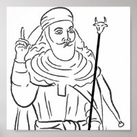 Poster du prophète Zarathustra