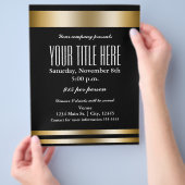 Poster du prospectus de l'événement Gold Elegance (main)