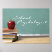 Poster du psychologue scolaire (Devant)