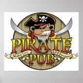 Poster du Pub Pirate (Devant)