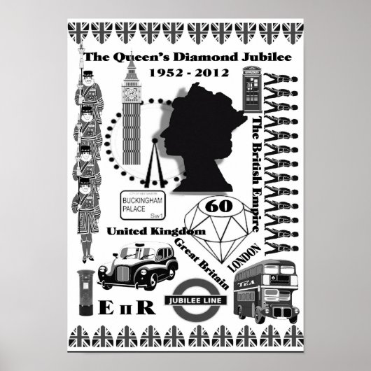 Poster du Queens Diamond Jubilee (Devant)