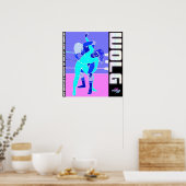 Poster du Rad Mall "80's Wrestling II / WOLG" (Cuisine)