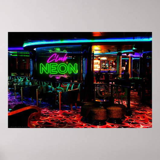 Poster du Rad Mall "Club NEON" (Devant)