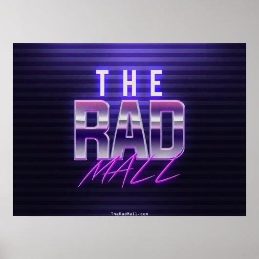 Poster du Rad Mall "Wave 4" 30in x 22.25in (Devant)