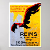 Poster du Reims Air Show 1910 (Devant)
