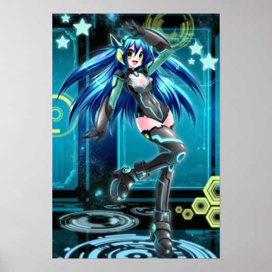 Poster du réseau Anime Mizuki (Devant)