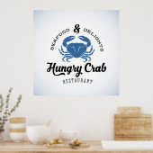 Poster du restaurant de crabe affamé (Cuisine)