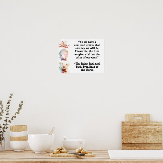 Poster du rêve commun (Cuisine)