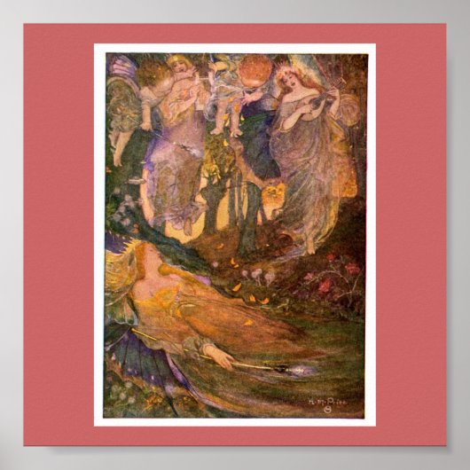 Poster du rêve de la nuit d'été (Devant)