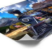 Poster du Rocky Mountain Train (Coin)