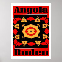 Poster du rodéo angolais