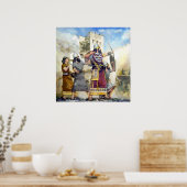Poster du roi assyrien (Cuisine)