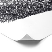 Poster du Roi des Sauvages, grizzli. (Coin)