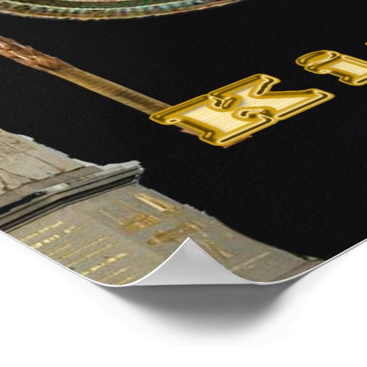 Poster du roi égyptien (Coin)