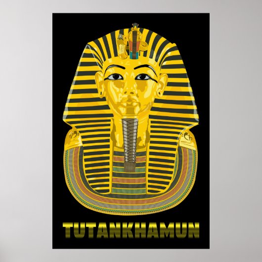 Poster du roi Toutankhamon (Devant)