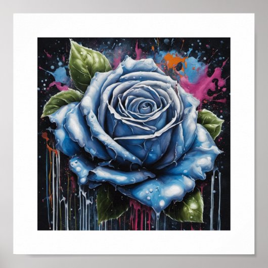 Poster du Rose Blue Blood Moon (Devant)