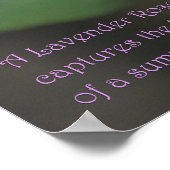 Poster du Rose de lavande : ROSE et PROSE 16x20 (Coin)