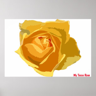 Poster du Rose du Texas