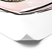 Poster du rose toute la journée (Coin)