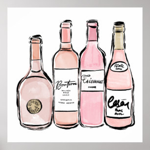 Poster du rose toute la journée